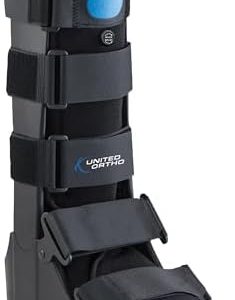 United Ortho Air Cam Walker Fracture Boot, Small, Black