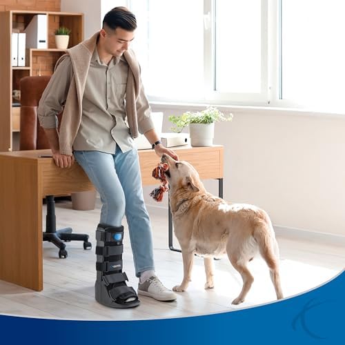 United Ortho Air Cam Walker Fracture Boot, Small, Black - Image 4